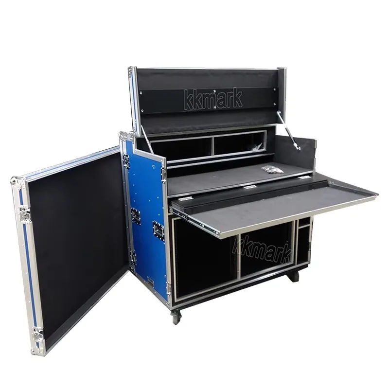2019 New Dual 12U Utility Flight Case with Side Table
2019 New Dual 12U Utility Flight Case with Side Table