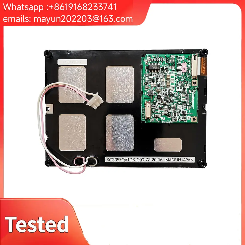 Оригинальный промышленный ЖК-дисплей KCG057QV1DB-G00, протестированный, 320x240, 5,7 дюйма
Оригинальный промышленный ЖК-дисплей KCG057QV1DB-G00, протестированный, 320x240, 5,7 дюйма