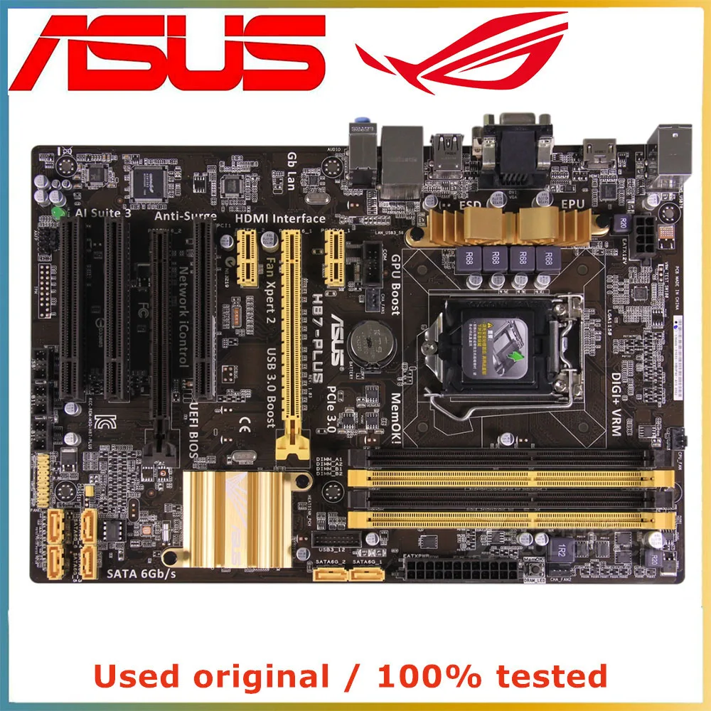 For ASUS H87-PLUS Computer Motherboard LGA 1150 DDR3 32G For Intel H87 Desktop Mainboard SATA III PCI-E 3.0 X16
For ASUS H87-PLUS Computer Motherboard LGA 1150 DDR3 32G For Intel H87 Desktop Mainboard SATA III PCI-E 3.0 X16
