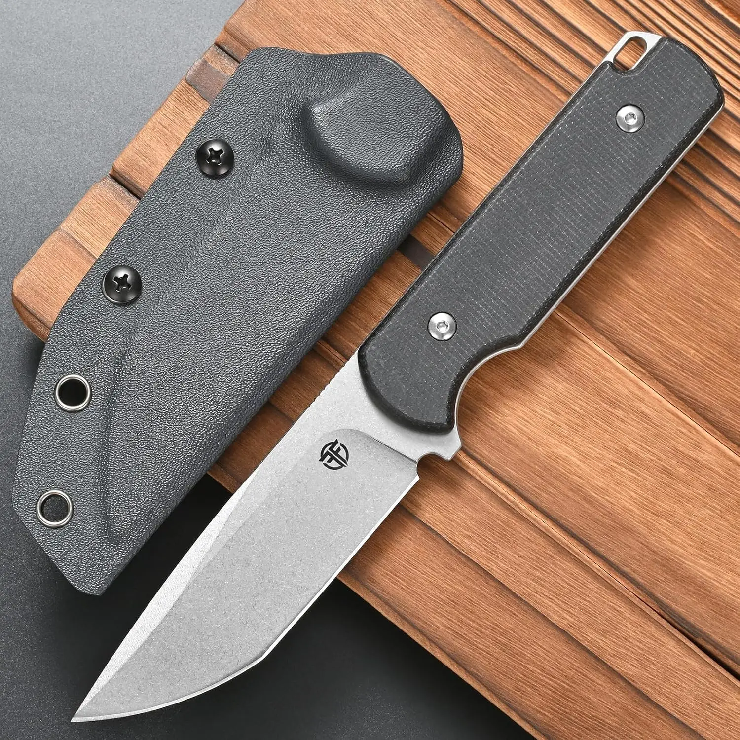Eafengrow FF117 Fixed Blade Knife 14C28N Steel Stonewashed Blade Micarta Handle Full Tang Knifes for Camping Work Survival
Eafengrow FF117 Fixed Blade Knife 14C28N Steel Stonewashed Blade Micarta Handle Full Tang Knifes for Camping Work Survival