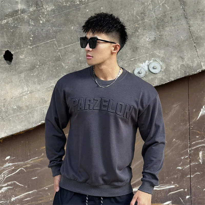 autumn winter Men Fitness T shirt Round Collar Long Sleeve Tops Running Sweatshirts Workout Pullovers Gym sport T shirt men
autumn winter Men Fitness T shirt Round Collar Long Sleeve Tops Running Sweatshirts Workout Pullovers Gym sport T shirt men
