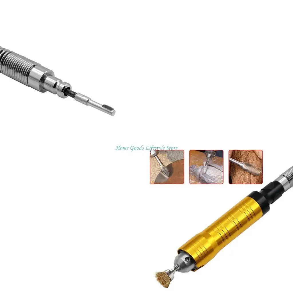 E74E Flexible Shaft with Spring Universal Cable Wire Part for Hanging Mill Machine Rotary Grinder Tool Accessories
E74E Flexible Shaft with Spring Universal Cable Wire Part for Hanging Mill Machine Rotary Grinder Tool Accessories