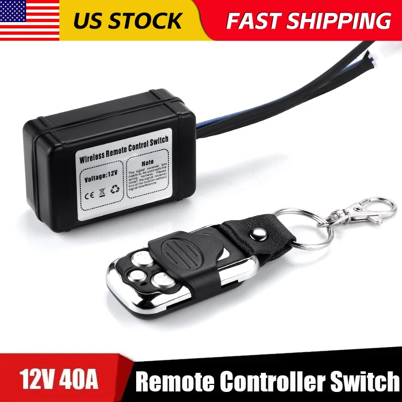 LED Light Bar Wireless Remote Control Switch Offroad LED Work Light Cable Controller Switch Strobe Flash Wiring Harness 12V 40A
LED Light Bar Wireless Remote Control Switch Offroad LED Work Light Cable Controller Switch Strobe Flash Wiring Harness 12V 40A