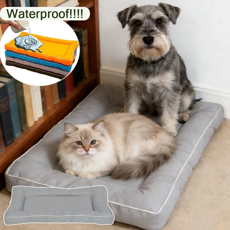 Four Season Square Waterproof Dog Bed for Large Dog Mattress Bite-resistant ,Soft Thickened Dog Bed Waterproof Sofa Pet House
Four Season Square Waterproof Dog Bed for Large Dog Mattress Bite-resistant ,Soft Thickened Dog Bed Waterproof Sofa Pet House