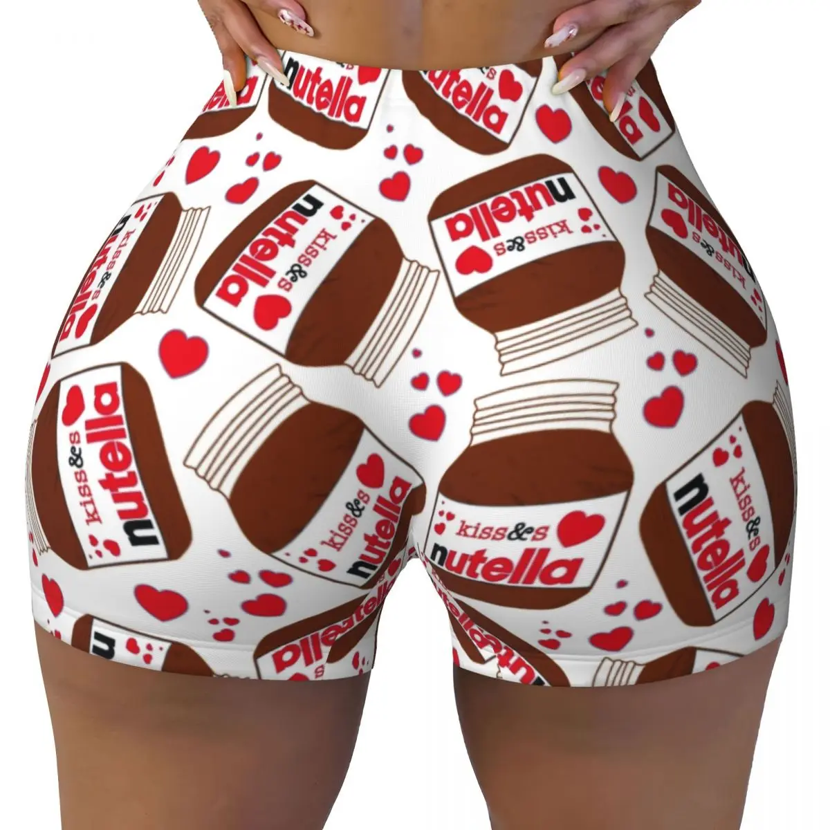 Пользовательские итальянские шорты Nutellas Jar Biker для бега и тренировок для женщин, спортивные шорты для йоги в тренажерном зале
Пользовательские итальянские шорты Nutellas Jar Biker для бега и тренировок для женщин, спортивные шорты для йоги в тренажерном зале