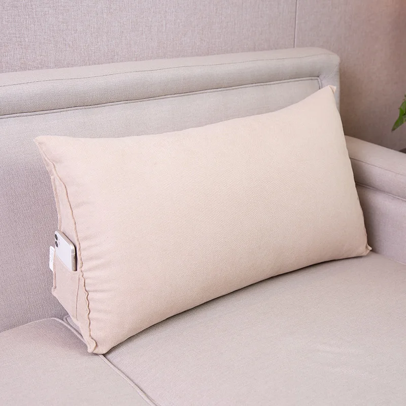 Bedside Cushion Double Backrest Multifunctional Large Pillow Suitable for Sofa Bed Tatami Long Pillow 60*50*22cm Body Pillow
Bedside Cushion Double Backrest Multifunctional Large Pillow Suitable for Sofa Bed Tatami Long Pillow 60*50*22cm Body Pillow