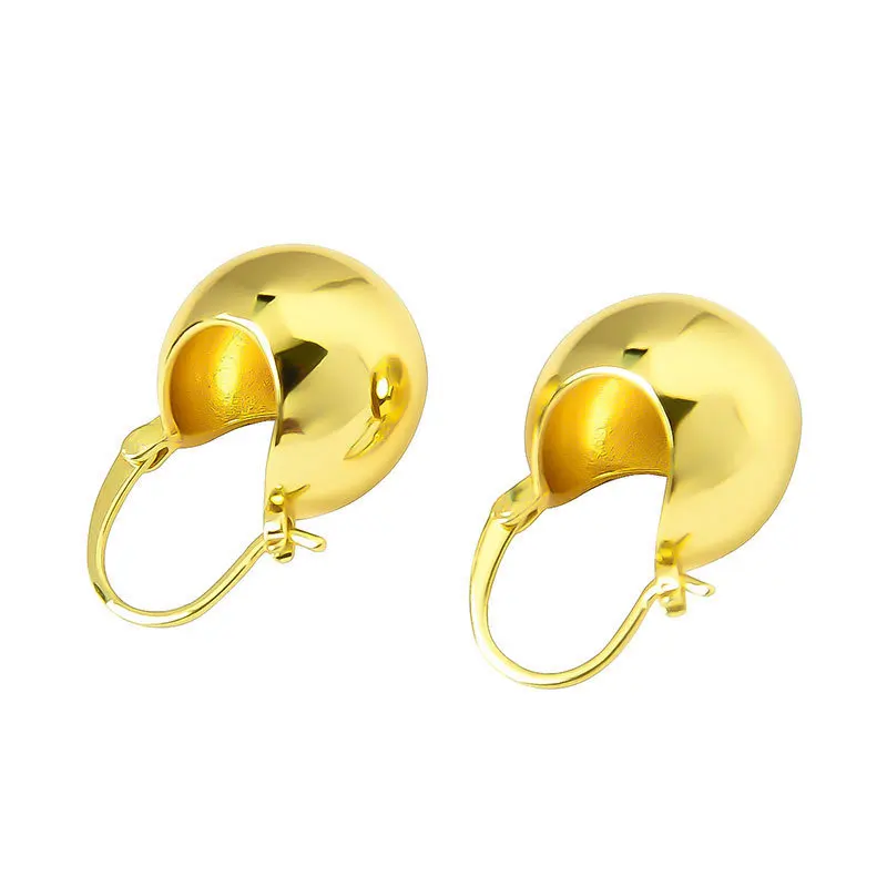 925 Sterling SilverI Gold Ball Shape Hoop Earring for Women Girl Geometric Ear Buckle Vintage Fashion Hip Hop Fine Jewelry
925 Sterling SilverI Gold Ball Shape Hoop Earring for Women Girl Geometric Ear Buckle Vintage Fashion Hip Hop Fine Jewelry