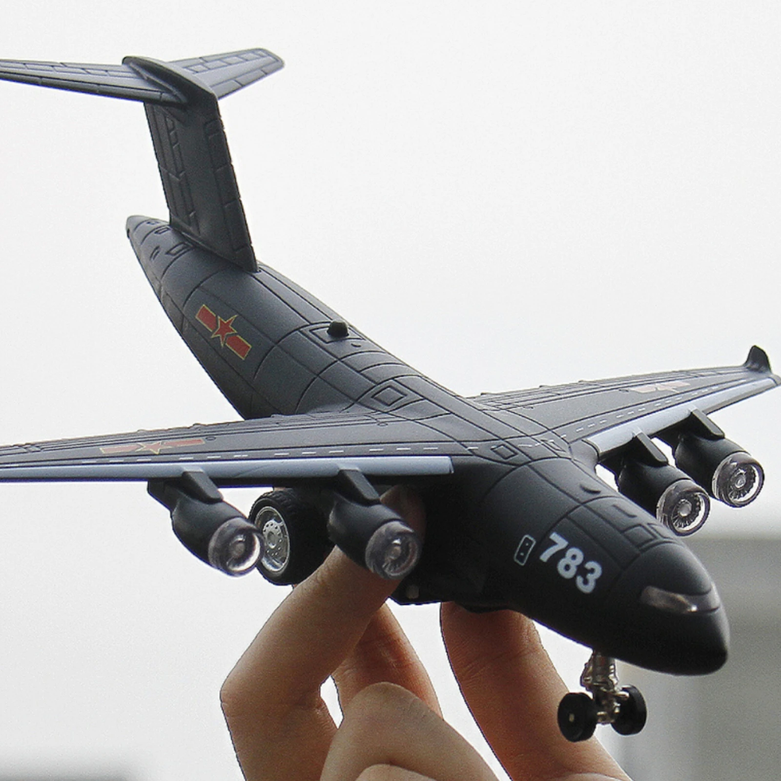 Y-20 Transport Plane Lights and Sound Transport Aircraft Model Airplane Model Detailed Toy Vehicle Realistic for Children
Y-20 Transport Plane Lights and Sound Transport Aircraft Model Airplane Model Detailed Toy Vehicle Realistic for Children
