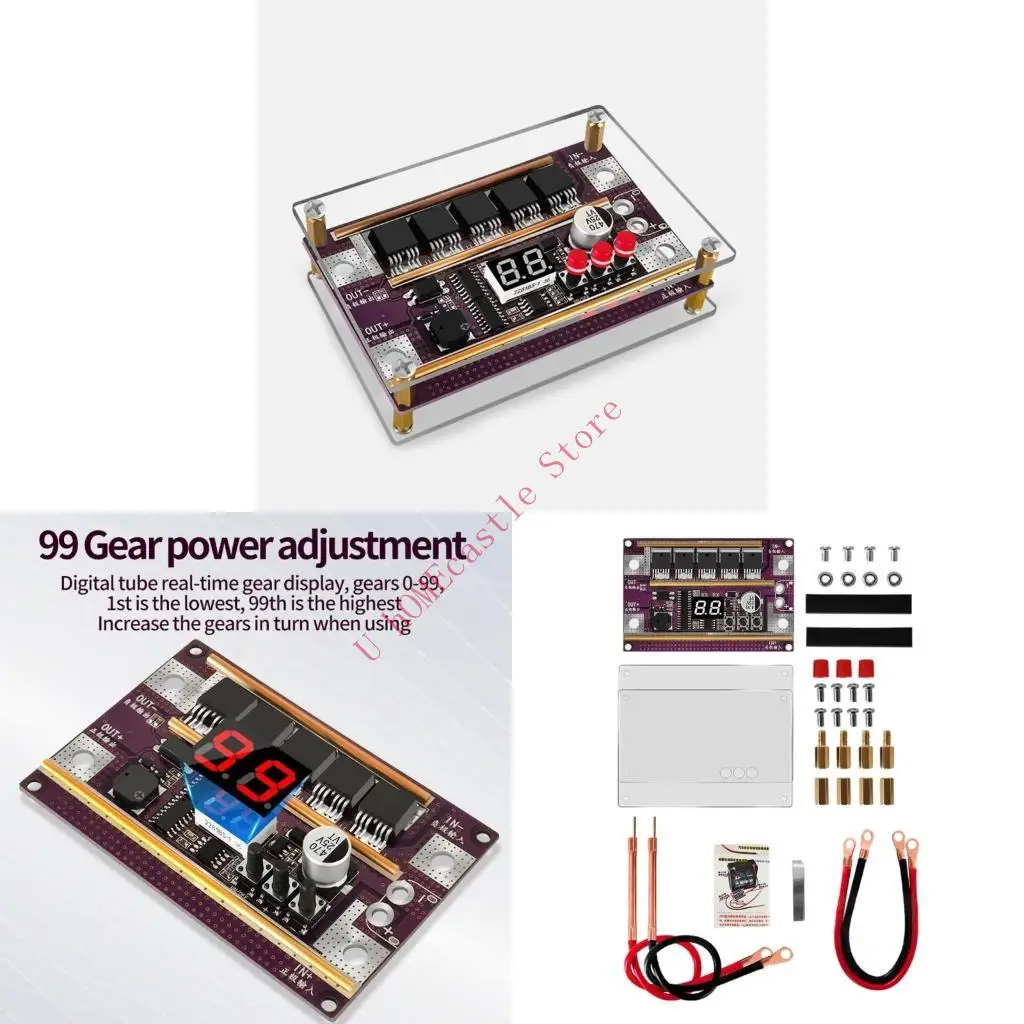 63HF Mini Spot Welder Machine DIY 99 Gears for Welding 14650 17490 Battery
63HF Mini Spot Welder Machine DIY 99 Gears for Welding 14650 17490 Battery