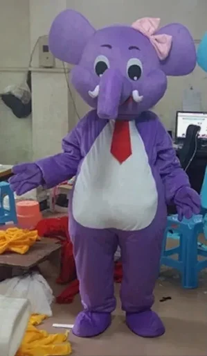 New Adult Hot Sale Foam Cute Purple Elephant Cartoon Mascot Costume Plush Christmas Fancy Dress Halloween Mascot Costume
New Adult Hot Sale Foam Cute Purple Elephant Cartoon Mascot Costume Plush Christmas Fancy Dress Halloween Mascot Costume