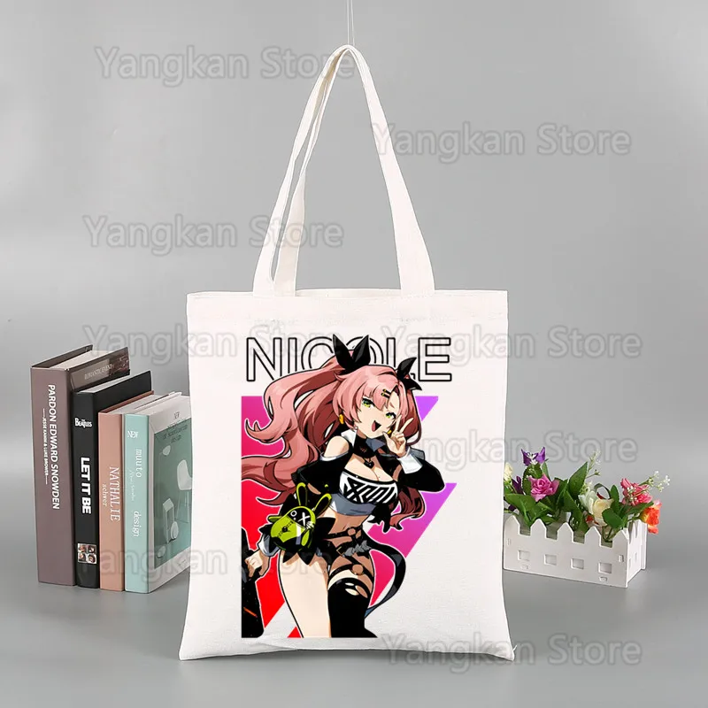 Сумка-шоппер Game Zenless Zone Zero ZZZ Bangboo с графическим принтом, холщовая сумка через плечо, женская, в стиле Ulzzang, экологичная, большой вместимости
Сумка-шоппер Game Zenless Zone Zero ZZZ Bangboo с графическим принтом, холщовая сумка через плечо, женская, в стиле Ulzzang, экологичная, большой вместимости