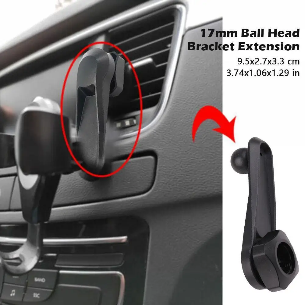 17mm Ball Head Bracket Extension Rod to 17mm Round Dead Angle for Phone Holder Tablet Stand Car Air Outlet GPS DV Dash
17mm Ball Head Bracket Extension Rod to 17mm Round Dead Angle for Phone Holder Tablet Stand Car Air Outlet GPS DV Dash