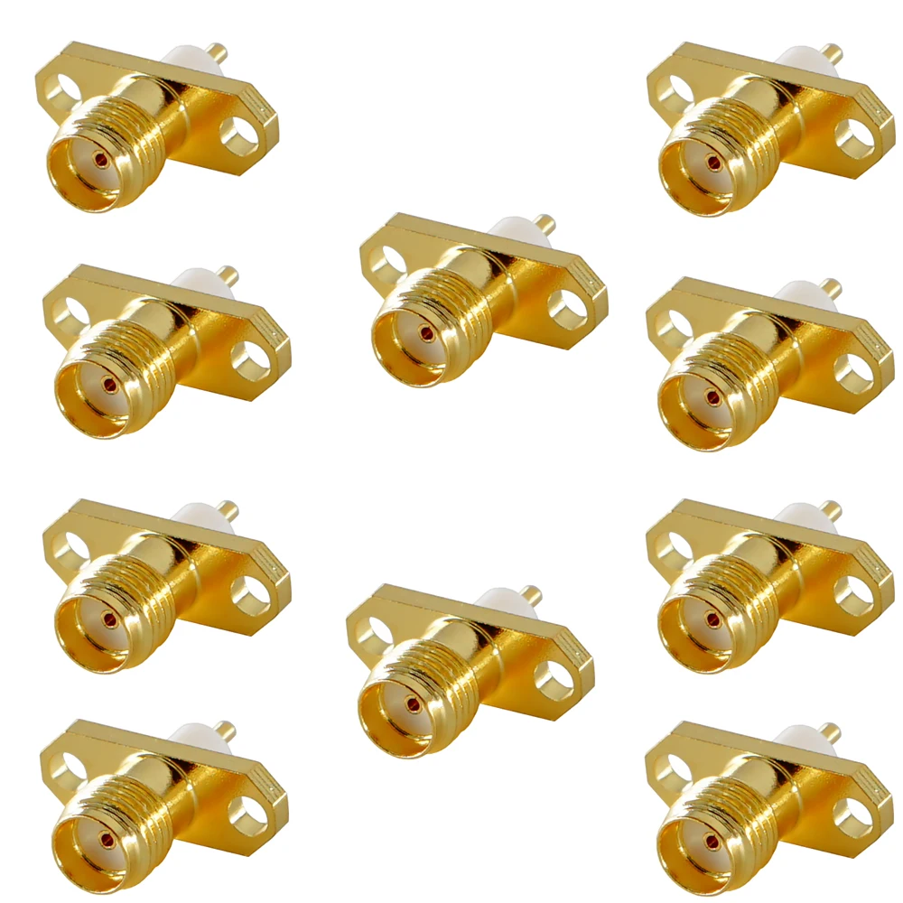 10Pcs Female Chassis Panel Mount 2 Hole Post Terminal RF Connector Coaxial Adaptor
10Pcs Female Chassis Panel Mount 2 Hole Post Terminal RF Connector Coaxial Adaptor