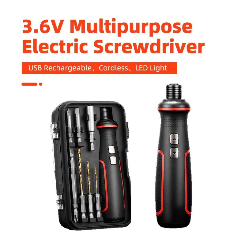 Беспроводная мини-электрическая отвертка Galacok 3,6 В, перезаряжаемая от USB со светодиодной подсветкой, многофункциональные электроинструменты для домашнего использования своими руками
Беспроводная мини-электрическая отвертка Galacok 3,6 В, перезаряжаемая от USB со светодиодной подсветкой, многофункциональные электроинструменты для домашнего использования своими руками