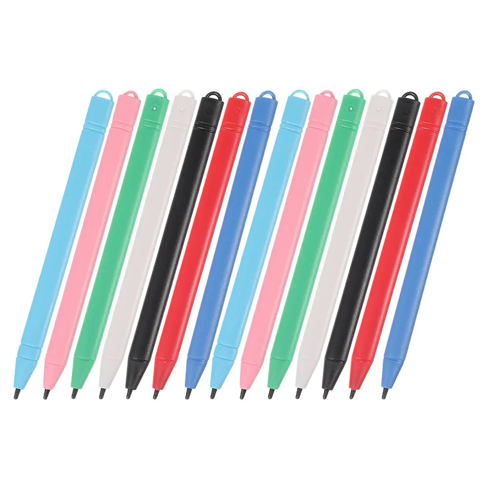 14pcs Stylus Pen for Writing Tablet LCD Doodle Board Kids Learning Tool Durable Plastic Replacement Pen with Varied Line
14pcs Stylus Pen for Writing Tablet LCD Doodle Board Kids Learning Tool Durable Plastic Replacement Pen with Varied Line