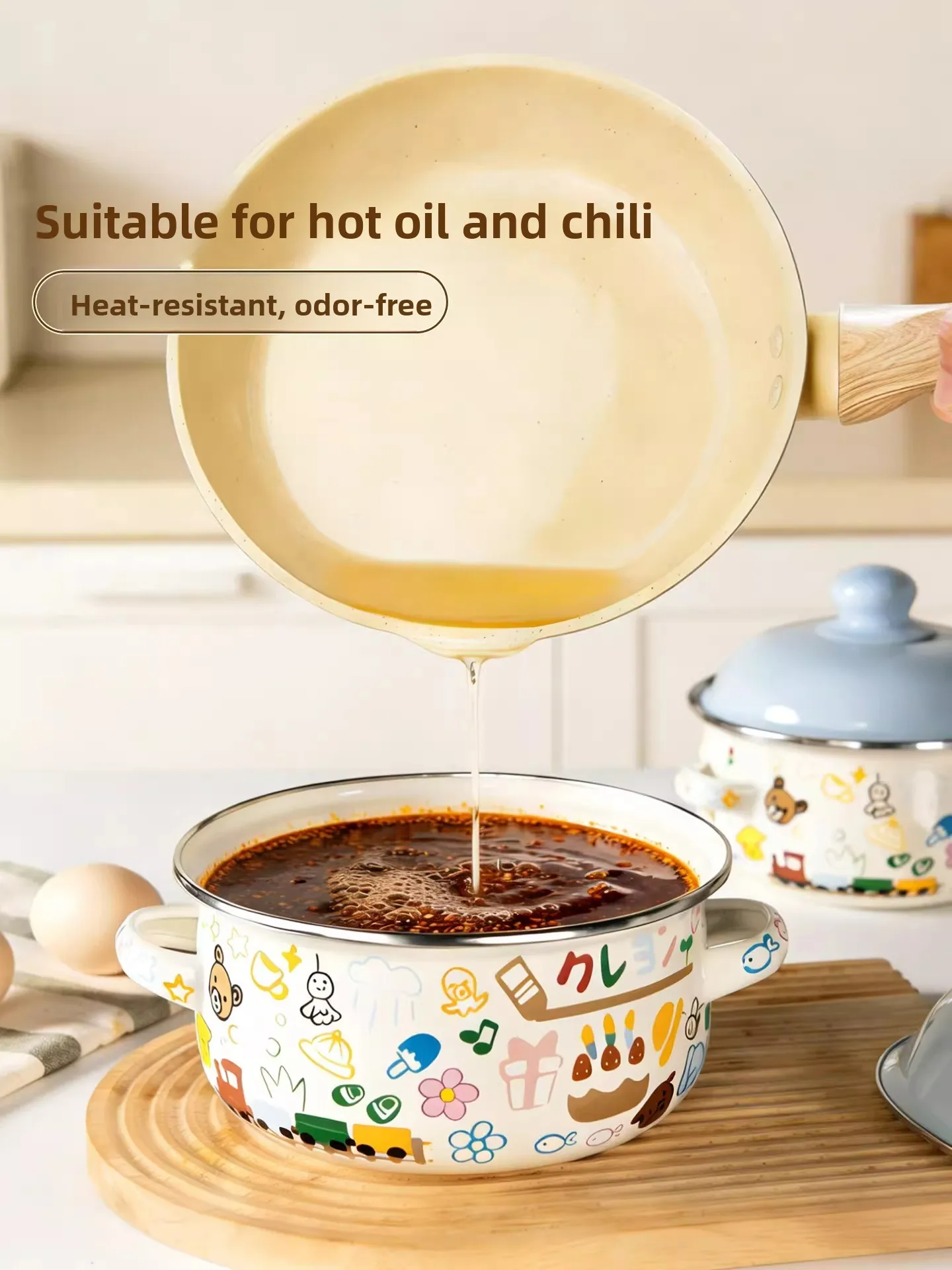 Enameled Pork Fat Jar with Lid Household High Temperature Resistant Old Style Meat Fat Container Double Ear Large Capacity St...
Enameled Pork Fat Jar with Lid Household High Temperature Resistant Old Style Meat Fat Container Double Ear Large Capacity St...