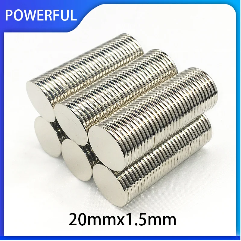 5~100PCS 20x1 20x1.5 20x2 20x3 20x4mm Magnet Powerful Magnetic Small Round Rare Earth Magnets Search Magnets
5~100PCS 20x1 20x1.5 20x2 20x3 20x4mm Magnet Powerful Magnetic Small Round Rare Earth Magnets Search Magnets