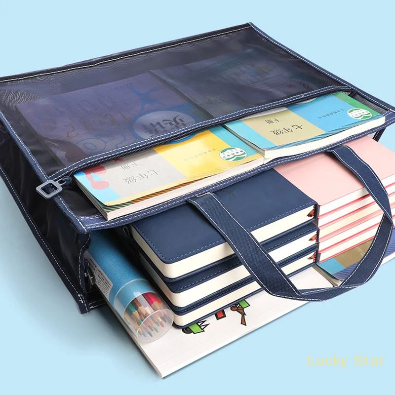 Large Clear Mesh Vinyl Bag With Handle And Zipper, 17 X 13 X 4.4 Inch Transparent Poster Storage, A3 Tote Bag
Large Clear Mesh Vinyl Bag With Handle And Zipper, 17 X 13 X 4.4 Inch Transparent Poster Storage, A3 Tote Bag