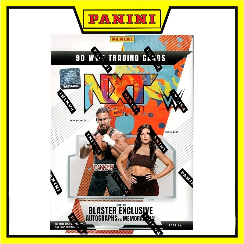 Коллекция коробки Blaster Box Panini WWE NXT 2.0 2022, набор голоаров Superstar Wrestling 90 и редких карточек, официальная подарочная коробка для коллекционных карточек
Коллекция коробки Blaster Box Panini WWE NXT 2.0 2022, набор голоаров Superstar Wrestling 90 и редких карточек, официальная подарочная коробка для коллекционных карточек