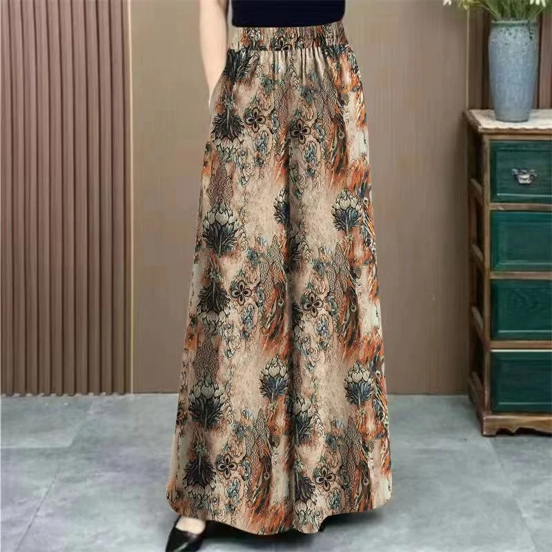 Summer New Wide-leg Fashionable Trousers Loose Casual Pants Culottes
Summer New Wide-leg Fashionable Trousers Loose Casual Pants Culottes
