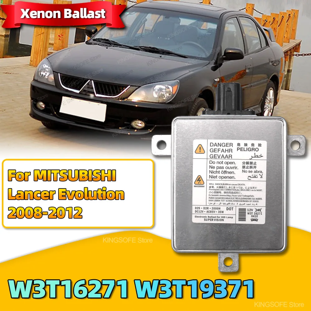 Xenon Headlight Ballast W3T19371 Control HID Unit Module W3T16271 D2 FOR MITSUBISHI LANCER EVOLUTION 2008 2009 2010 2011 2012
Xenon Headlight Ballast W3T19371 Control HID Unit Module W3T16271 D2 FOR MITSUBISHI LANCER EVOLUTION 2008 2009 2010 2011 2012