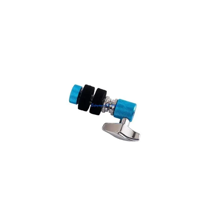 Y51D 1 Set Metal Standard Drum Hi-Hat Cymbal Clutch Stand Post for Percussion Instrument Parts Replacement Accessories Blue
Y51D 1 Set Metal Standard Drum Hi-Hat Cymbal Clutch Stand Post for Percussion Instrument Parts Replacement Accessories Blue