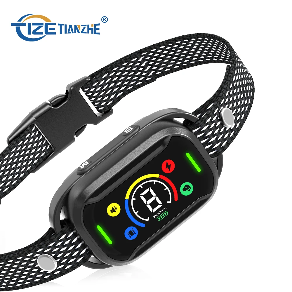 Tize Anti-barking Vibration Bark Control Anti Bark Collar for Dogs With Color Screen
Tize Anti-barking Vibration Bark Control Anti Bark Collar for Dogs With Color Screen
