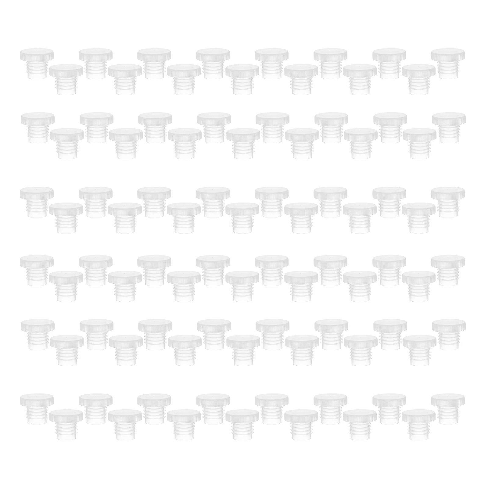 100 Pcs Corks Bottle Plug Stoppers Sealing Plugs Plastic Pepper Shaker Caps Clear Closures
100 Pcs Corks Bottle Plug Stoppers Sealing Plugs Plastic Pepper Shaker Caps Clear Closures