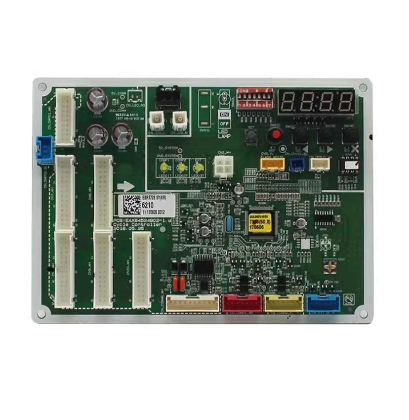 Совершенно новая материнская плата для кондиционера EBR77286208, печатная плата EBR77286210
Совершенно новая материнская плата для кондиционера EBR77286208, печатная плата EBR77286210