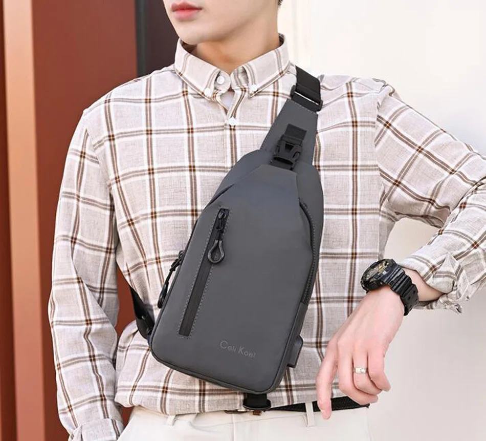 DHL10pcs Crossbody Bag Men Oxford Vertical Design Waterproof Light Business Chest Bags
DHL10pcs Crossbody Bag Men Oxford Vertical Design Waterproof Light Business Chest Bags
