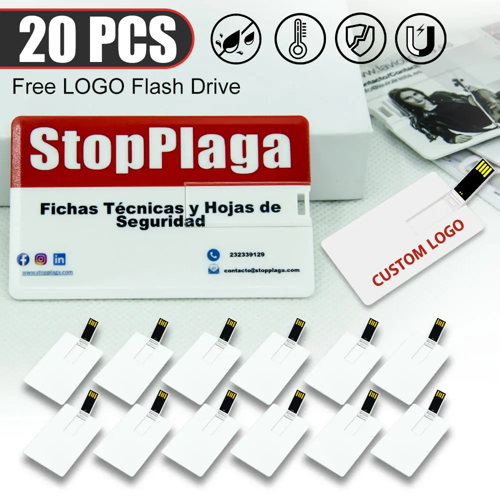 20 PCS/LOT Free logo 100% capacity 4GB 8GB 16GB 32Gb credit card USB Flash Drive customized logo top quality Creative Pendrive
20 PCS/LOT Free logo 100% capacity 4GB 8GB 16GB 32Gb credit card USB Flash Drive customized logo top quality Creative Pendrive