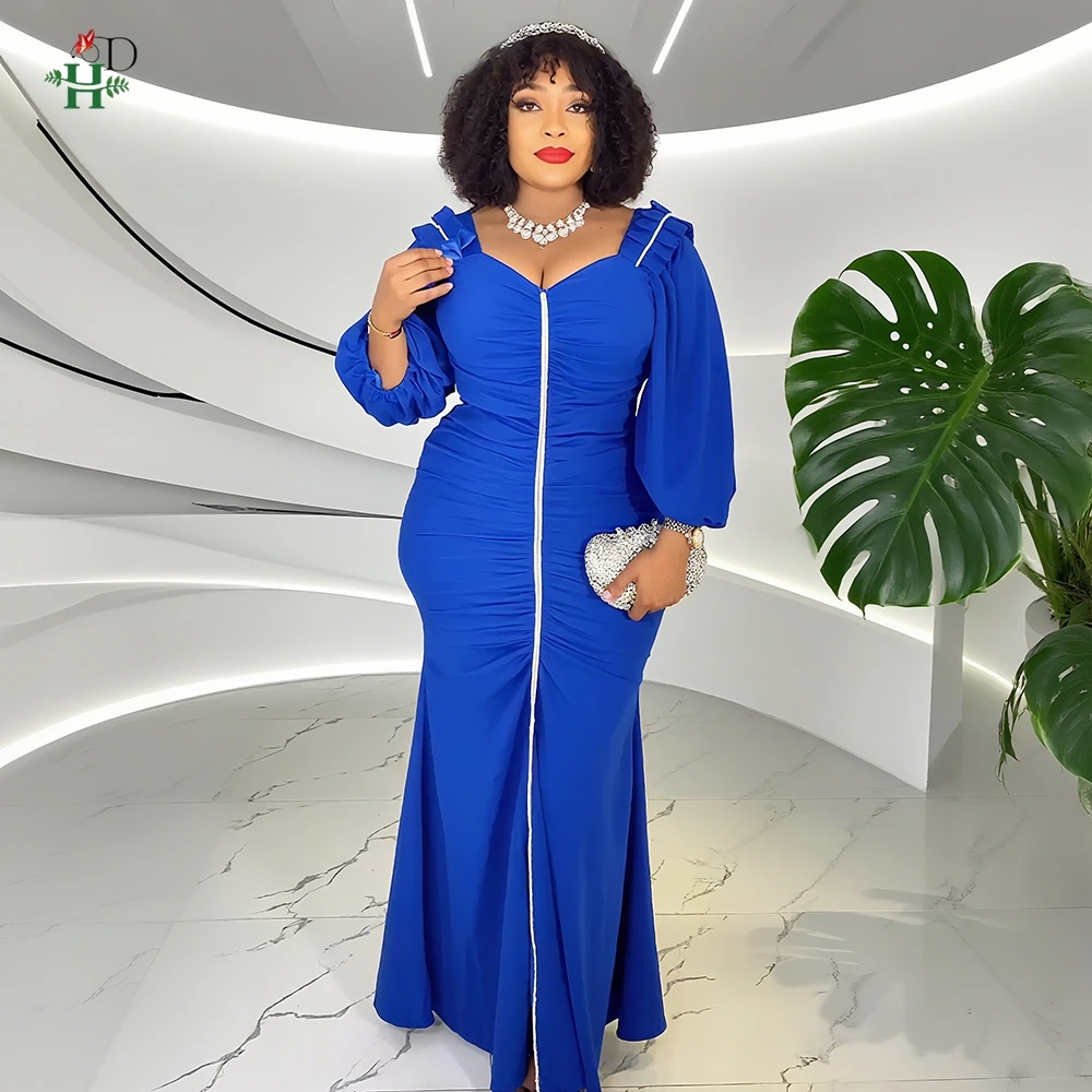 New Elegant African Dresses For Women Africa Clothing Plus Size Turkey Wedding Party Long Slim Dress Dashiki Ankara Outfits Robe
New Elegant African Dresses For Women Africa Clothing Plus Size Turkey Wedding Party Long Slim Dress Dashiki Ankara Outfits Robe
