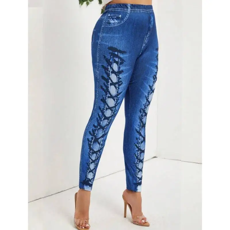 High Waist Floral Print Denim Women's Skinny Pants Elastic Micro Stretch Nine Points Length Tee Acetate Fiber Ciwalk Sle
High Waist Floral Print Denim Women's Skinny Pants Elastic Micro Stretch Nine Points Length Tee Acetate Fiber Ciwalk Sle