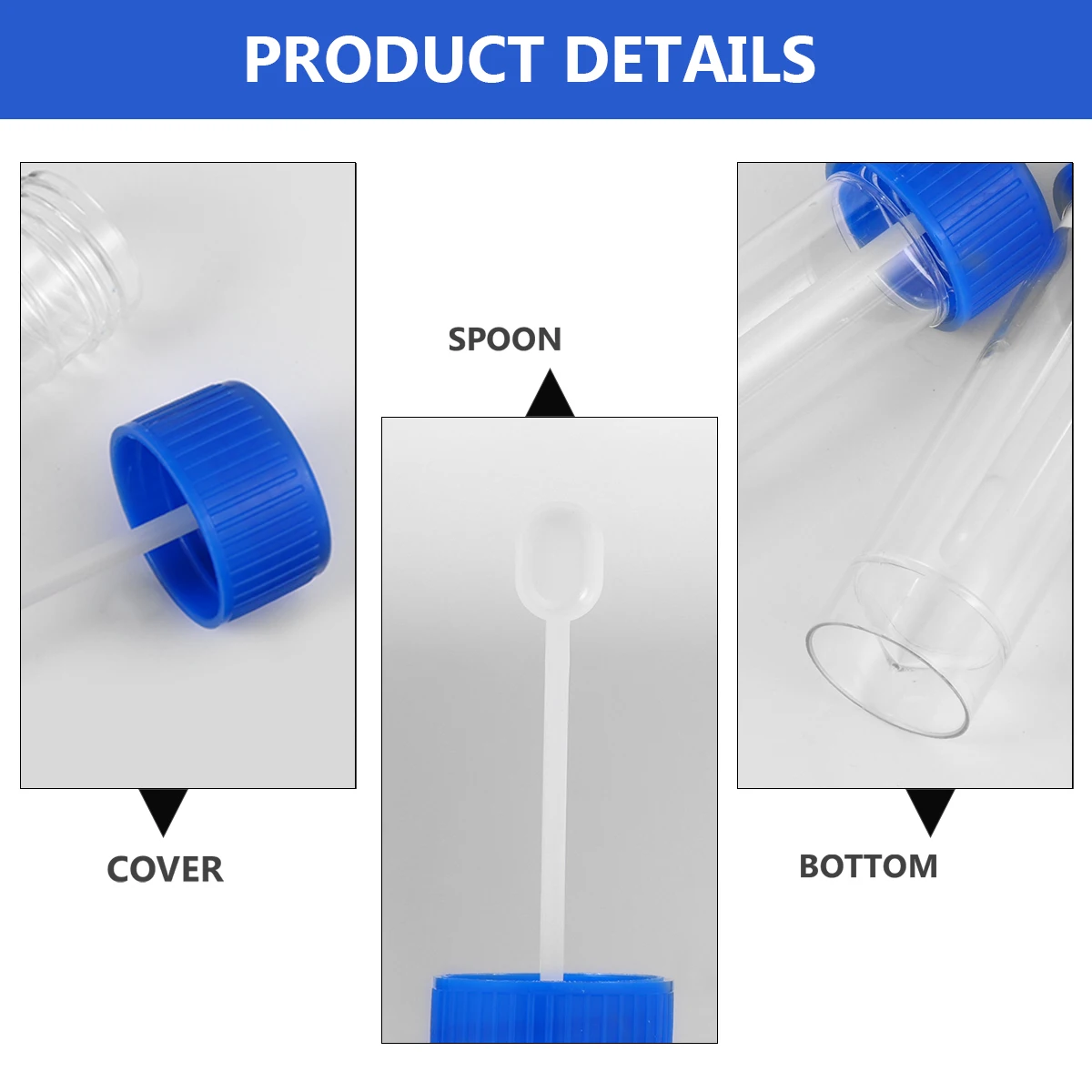 10 Pcs Sampling Cup Sample Container Test Tubes Mini Urine Specimen Bottle Pp Stool
10 Pcs Sampling Cup Sample Container Test Tubes Mini Urine Specimen Bottle Pp Stool