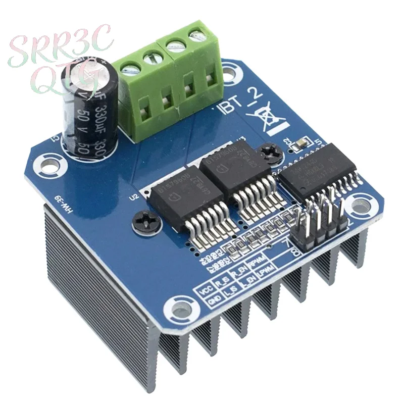 BTS7960 43A Double H-bridge High-Power Driver Module DIY Smart Car Current Diagnostic For Arduino
BTS7960 43A Double H-bridge High-Power Driver Module DIY Smart Car Current Diagnostic For Arduino