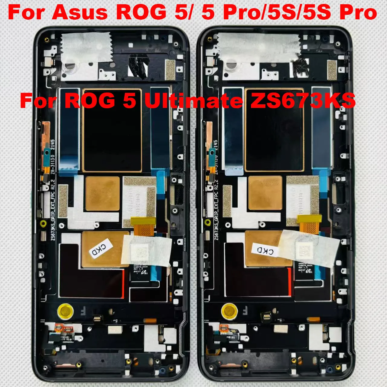6.78"Original NEW For Asus ROG 5 Phone 5 Pro LCD Display Screen+Touch Panel Digitizer Frame For ROG 5S Pro 5 Ultimate ZS673KS
6.78"Original NEW For Asus ROG 5 Phone 5 Pro LCD Display Screen+Touch Panel Digitizer Frame For ROG 5S Pro 5 Ultimate ZS673KS