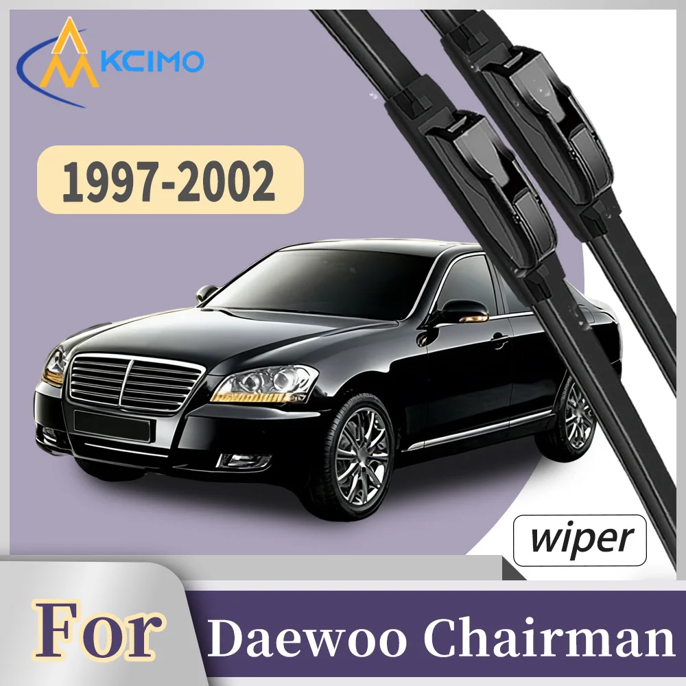 Premium Rubber Front Windscreen Wiper Blades For Daewoo Chairman 1997-2002 Quiet Smooth Wiping Waterproof Windshield Kit 2Pcs
Premium Rubber Front Windscreen Wiper Blades For Daewoo Chairman 1997-2002 Quiet Smooth Wiping Waterproof Windshield Kit 2Pcs