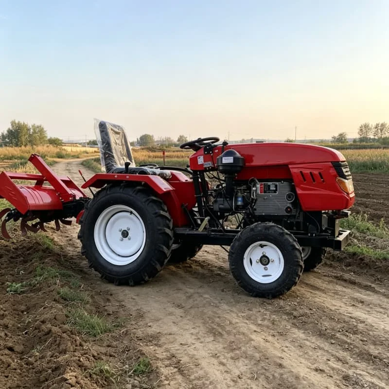 Customized Tractor, durable four-wheel ride-on rotary tiller, 2026 new wheeled ploughing machine
Customized Tractor, durable four-wheel ride-on rotary tiller, 2026 new wheeled ploughing machine