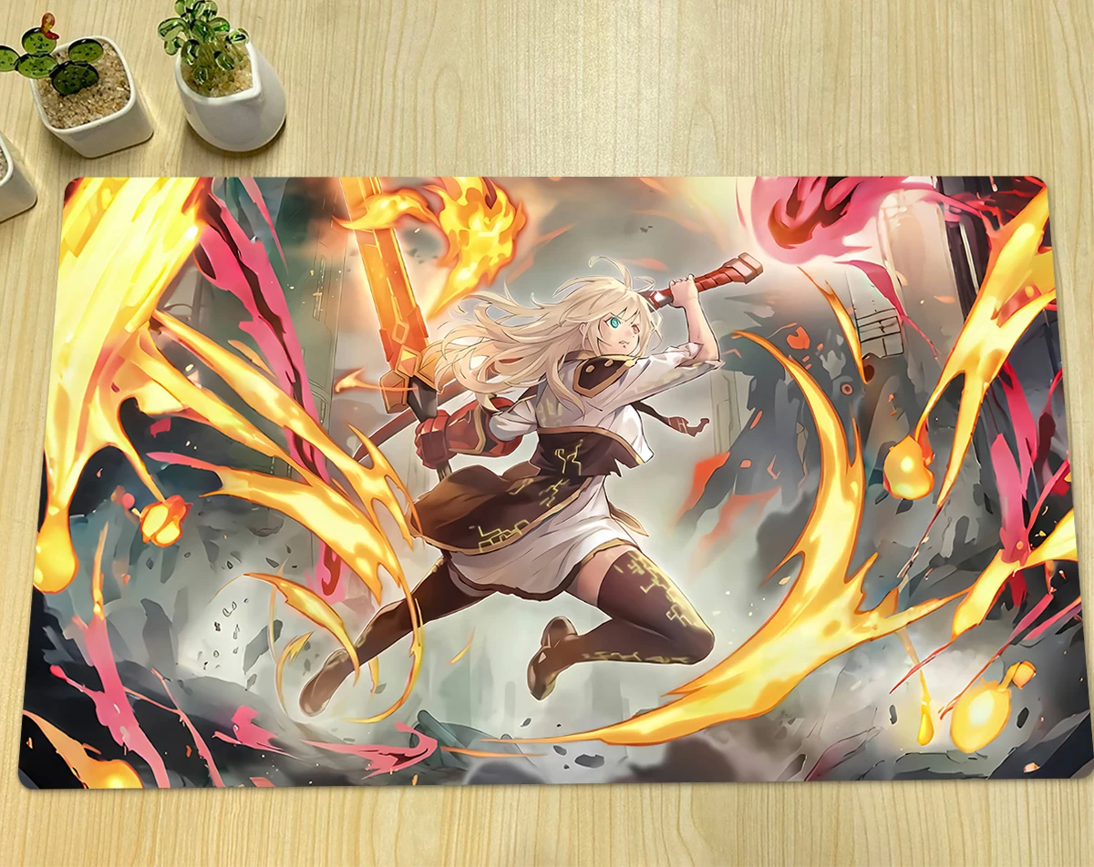YuGiOh Sky Striker Ace - Raye Mat TCG CCG Playmat Board Game Pad JP008 Trading Card Game Mat Rubber Mouse Pad & Bag 600x350x2mm
YuGiOh Sky Striker Ace - Raye Mat TCG CCG Playmat Board Game Pad JP008 Trading Card Game Mat Rubber Mouse Pad & Bag 600x350x2mm