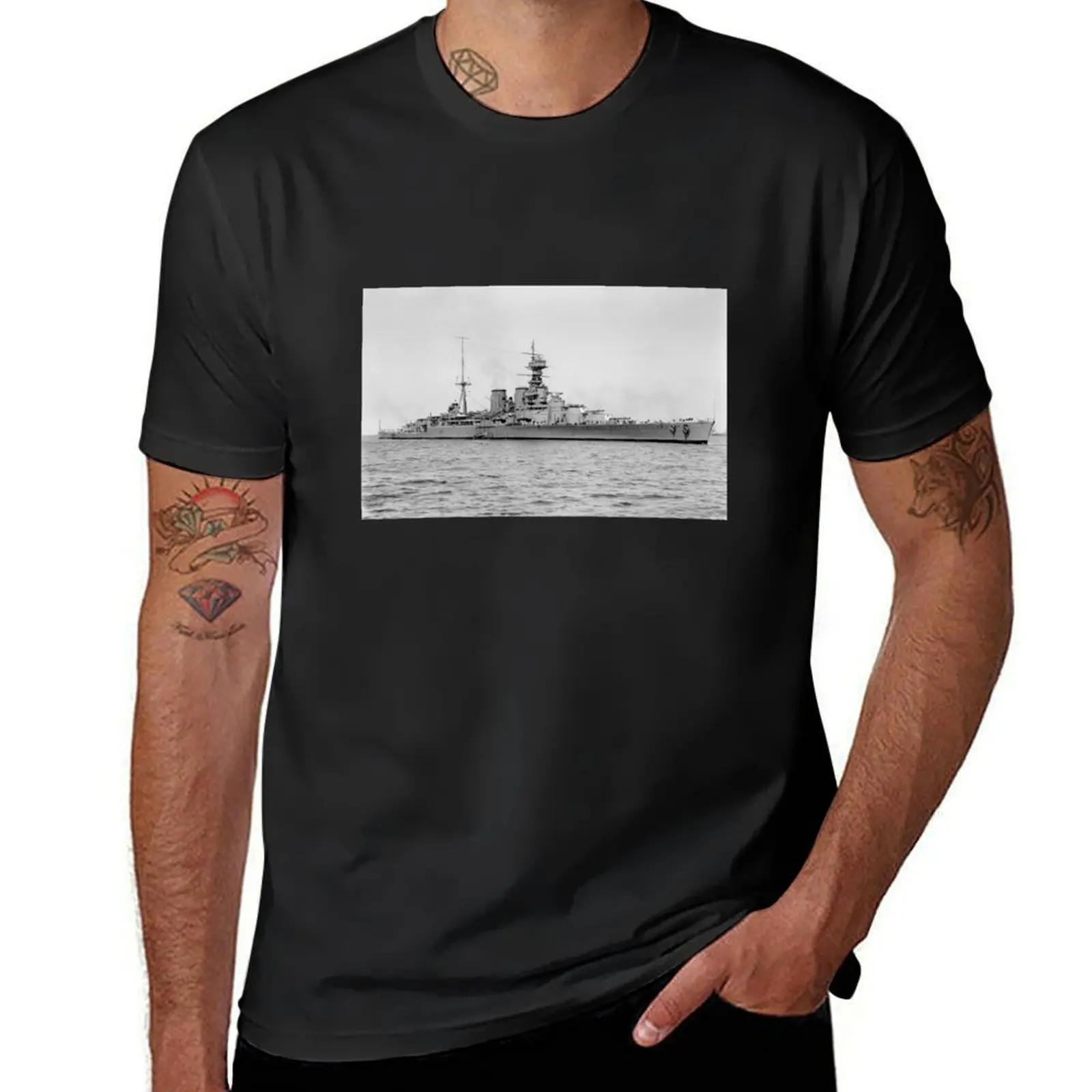 HMS Hood Battlecruiser T-Shirt anime clothes quick-drying Short sleeve tee T-shirts for men cotton
HMS Hood Battlecruiser T-Shirt anime clothes quick-drying Short sleeve tee T-shirts for men cotton