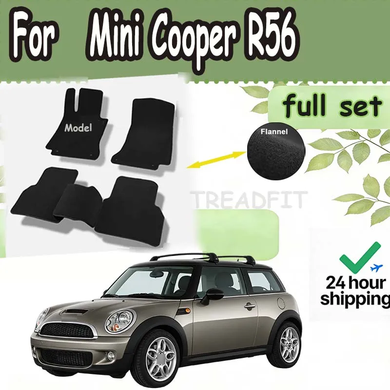 Velour matsVelour mats front for Mini Cooper R56 hatchback (2006-2013) -Black
Velour matsVelour mats front for Mini Cooper R56 hatchback (2006-2013) -Black