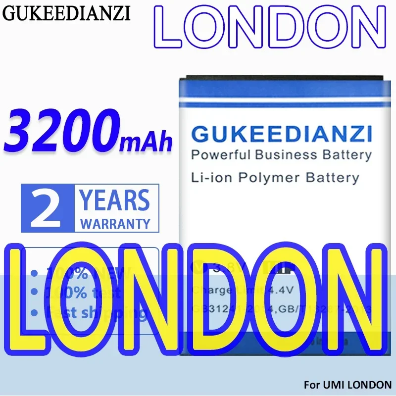 LONDON 3200 мАч для мобильного телефона UMI LONDON Прочный и эффективный аккумулятор
LONDON 3200 мАч для мобильного телефона UMI LONDON Прочный и эффективный аккумулятор