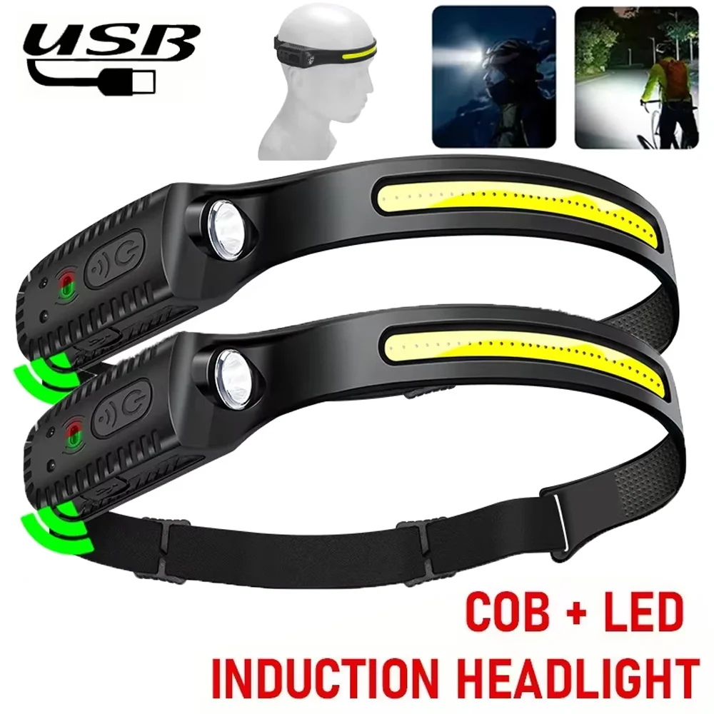 Уличный аварийный светодиодный налобный фонарь COB, USB аккумуляторная лампа со встроенной батареей, водонепроницаемый светильник для кемпинга, рыбалки, рабочая фара
Уличный аварийный светодиодный налобный фонарь COB, USB аккумуляторная лампа со встроенной батареей, водонепроницаемый светильник для кемпинга, рыбалки, рабочая фара
