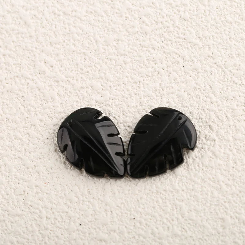 Black Obsidian Leaf Charms Jewelry Semiprecious Stones,Earrings Beads for Jewelry Handmade Natural Jewelry 22x16x3mm 5.6g
Black Obsidian Leaf Charms Jewelry Semiprecious Stones,Earrings Beads for Jewelry Handmade Natural Jewelry 22x16x3mm 5.6g