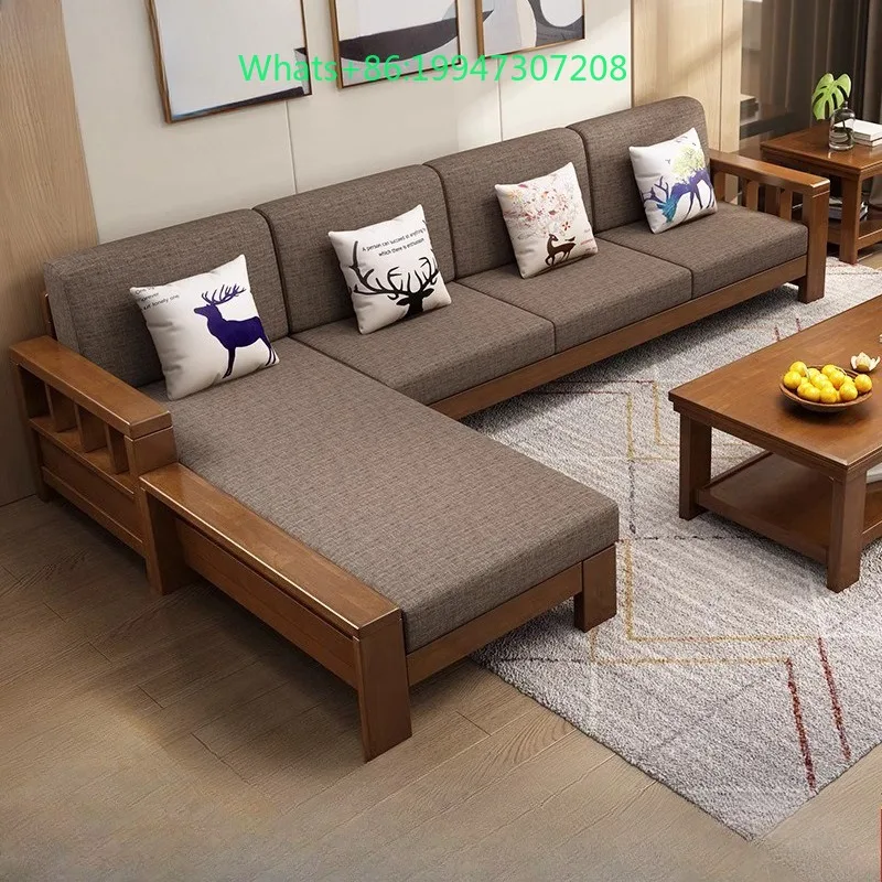 Modern Minimalist Rubberwood Sofa Solid Wood Frame with 200kg Load Capacity & Modular Design, OEKO-TEX Certified for Home
Modern Minimalist Rubberwood Sofa Solid Wood Frame with 200kg Load Capacity & Modular Design, OEKO-TEX Certified for Home