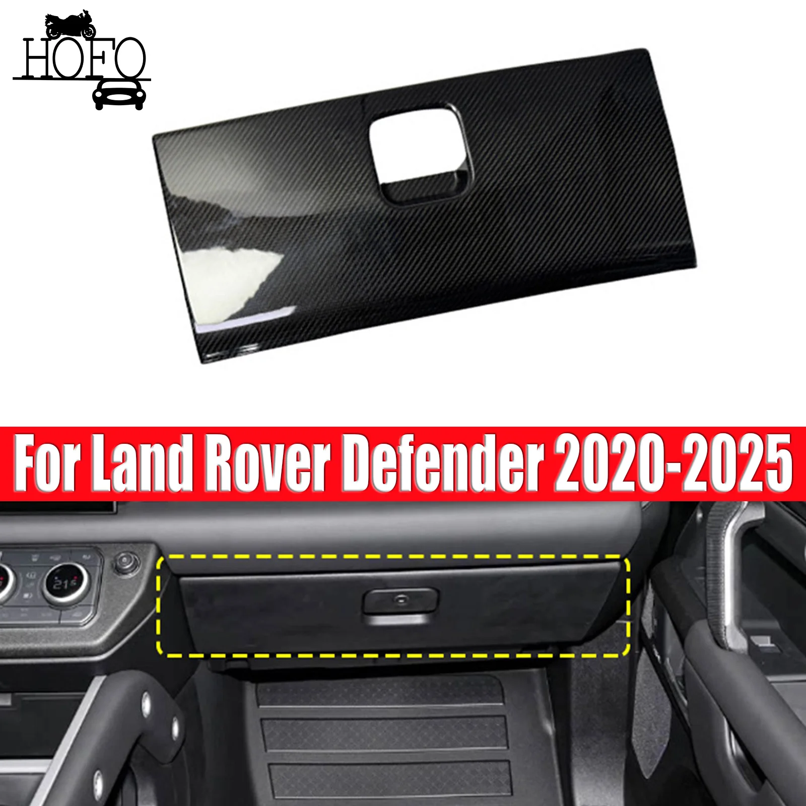 For Land Rover Defender 2020-2025 Car Co-Pilot Storage Box Panel Trim
For Land Rover Defender 2020-2025 Car Co-Pilot Storage Box Panel Trim
