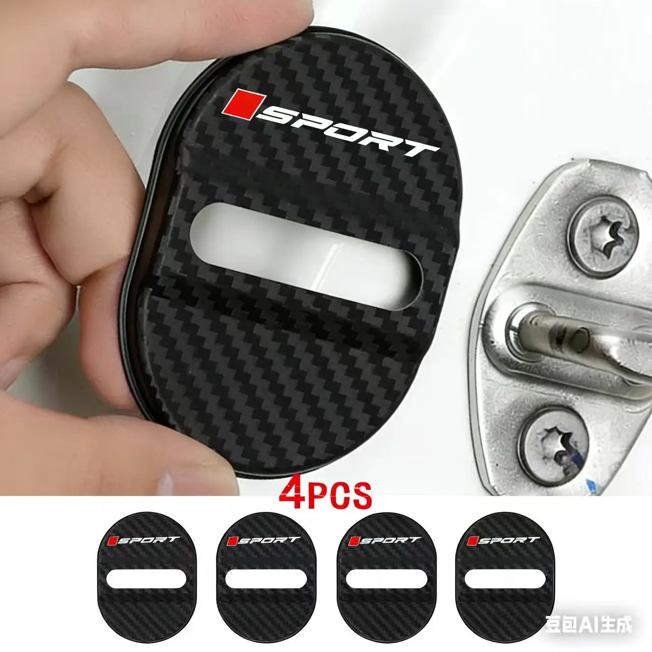 For Sport Universal Car Door Lock Protective Cover 4PCS Self-adhesive Car Decorative Accessories Car Door Lock Anti Rust Sleeve
For Sport Universal Car Door Lock Protective Cover 4PCS Self-adhesive Car Decorative Accessories Car Door Lock Anti Rust Sleeve