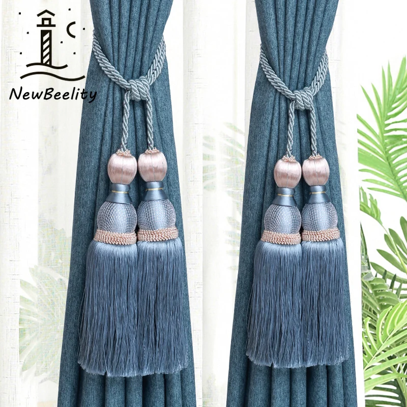 1PC Curtain Hanging Ball Tie Ball Tassel Hanging Spike Curtain Strap European Curtain Tie Double Ball Decoration Tiebacks
1PC Curtain Hanging Ball Tie Ball Tassel Hanging Spike Curtain Strap European Curtain Tie Double Ball Decoration Tiebacks