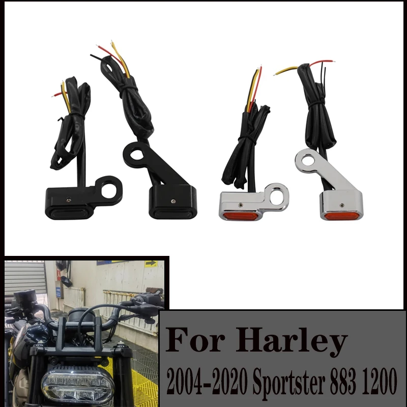 For Harley Sportster XL 2004-2020 1200 883 72 48 Roadster Motorcycle Mini LED E Mark Turn Signal Light Running Indicator Lamp
For Harley Sportster XL 2004-2020 1200 883 72 48 Roadster Motorcycle Mini LED E Mark Turn Signal Light Running Indicator Lamp