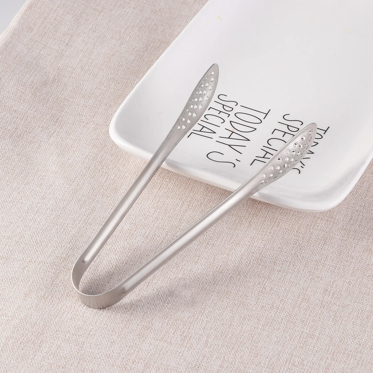 4 Pcs Buffet Serving Utensils Stainless Steel Food Tongs Clips Bread Reusable Cube
4 Pcs Buffet Serving Utensils Stainless Steel Food Tongs Clips Bread Reusable Cube
